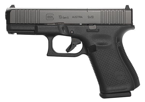 GLOCK 19 GEN5 MOS 9MM FRONT SERRATION 10RD PA195S201MOS - Taurus Savings